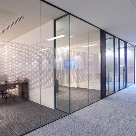 Glass Office Partitions True Blue Glass