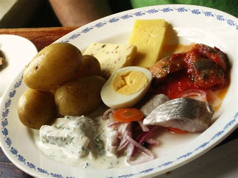 Typical Swedish meal.. | 3 lots of herring, cooked/pickled w… | Flickr