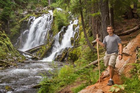 Hiking in the Oregon Forest Stock Photo - Image of beauty, hiking: 45772606