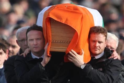 Tributes Paid To Martin Mcguinness As Hundreds Gather For His Final