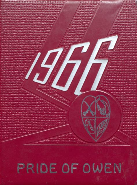 1966 yearbook from Owen County High School from Owenton, Kentucky for sale