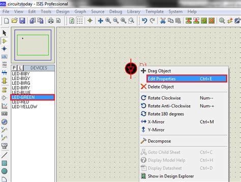 Proteus Tutorial Light Emitting Diode LED And Bar Graph Display