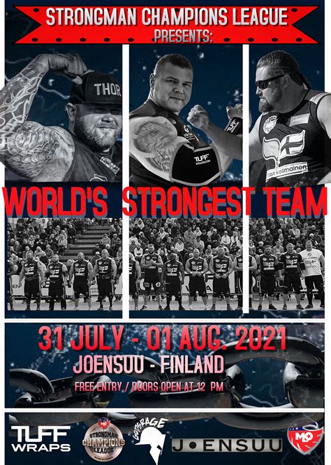 Strongman Champions League - The biggest in the world!