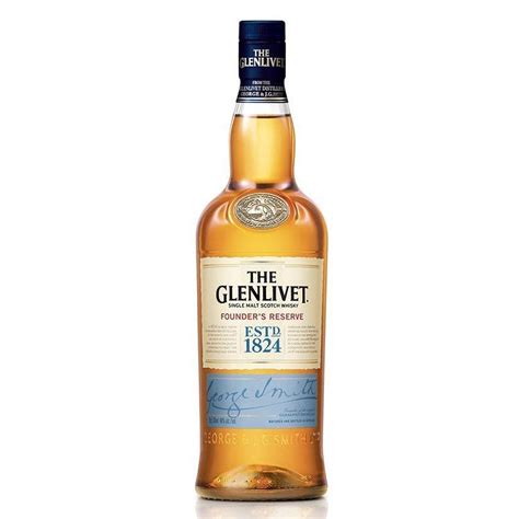 buy  glenlivet founders reserve scotch order  bottle broz