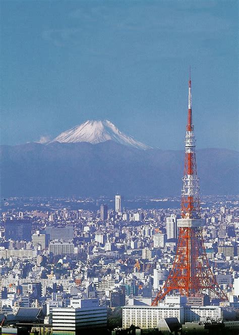 Tokyo Tower And Fuji San A Photo On Flickriver