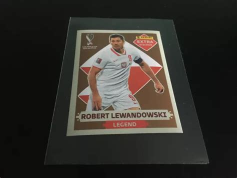 Extra Stickers Panini Coupe Du Monde Qatar Robert Lewandowski