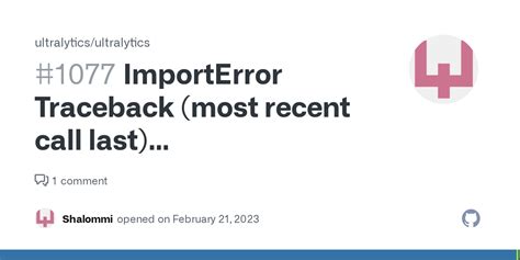 Importerror Traceback Most Recent Call Last Appdata Local Temp