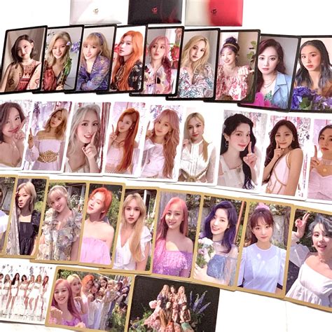 Twice Photocard Official Pre Order Album Photo Trading Card Etsy Uk