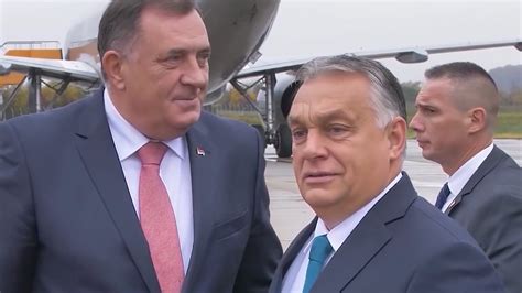 Dodik Sutra U Ma Arskoj Sastaje Se Sa Orbanom N