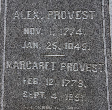 Anna Margaretta Margaret Sommers Provest Memorial Find