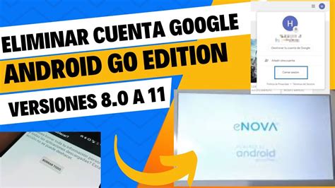 Eliminar Cuenta Google De Tablet Con Android Go Edition Gu A Paso A