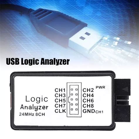 8 CHANNELS USB Logic Analyzer Saleae 8 CH Logic Analyzer For MCU ARM