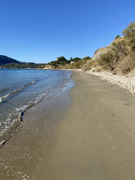 Der erwähnte Strand in ca Porto Koukla Beach Agios Sostis