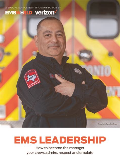 Ems Leadership Setting A Standard Of Excellence