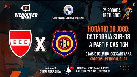 CAMPEONATO CARIOCA FUTSAL SUB 08 CORRÊAS X MADUREIRA 02 09 23 7ª