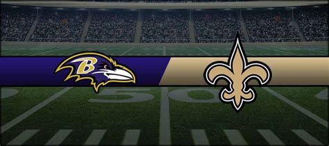 Ravens Vs Saints Result Nfl Week Monday Night Football Score