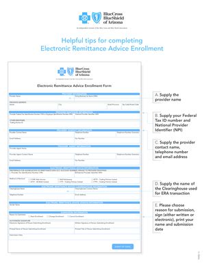 Fillable Online Helpful Tips For Completing Electronic Remittance