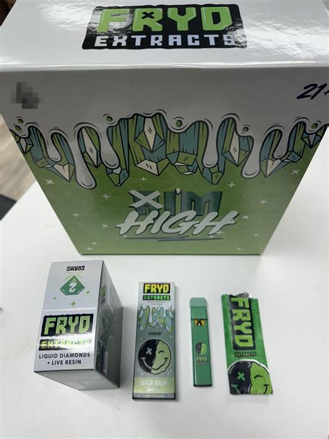 Fryd Pre Filled 2ml D8 Live Resin Extracts Liquid Diamonds Disposable