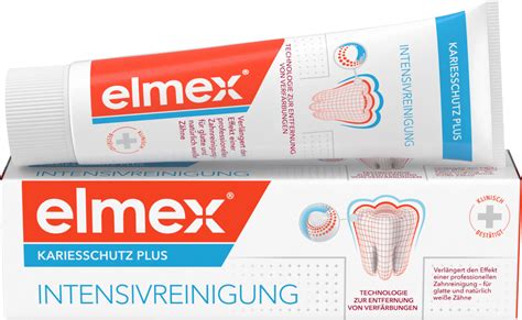 Elmex Zahnpasta Kariesschutz Plus Intensivreinigung 50 Ml Dauerhaft