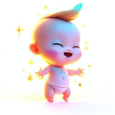 Premium AI Image | A cartoon character from the animated movie baby