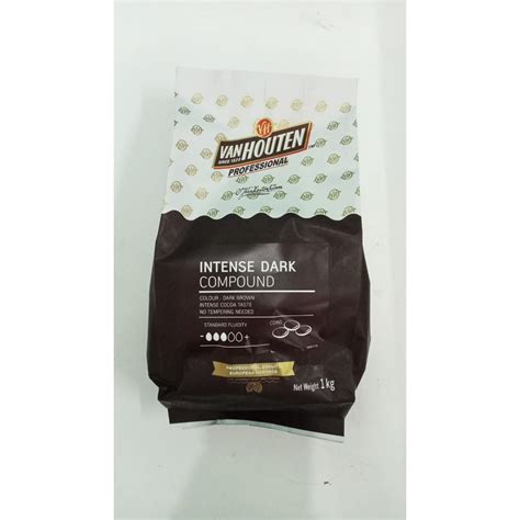 Jual PROMO Van Houten Intense Dark Compound 1kg Shopee Indonesia