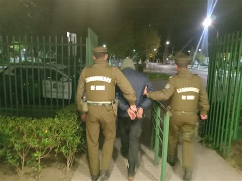 Carabineros detuvo en Quillón a sujeto que fue sorprendido vendiendo