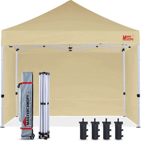 See Note Mastercanopy Pop Up Canopy Tent Instant Canopies With 4