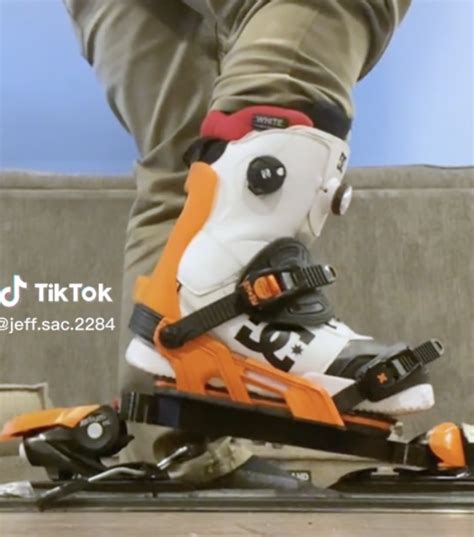 WHAT ARE THOSE Custom 3D Printed Bindings For Skis Snowboarder