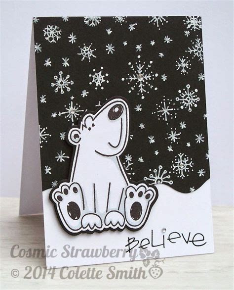 Magnificent Magnolia Christmas Cards Handmade Polar Bear Card Bear Card