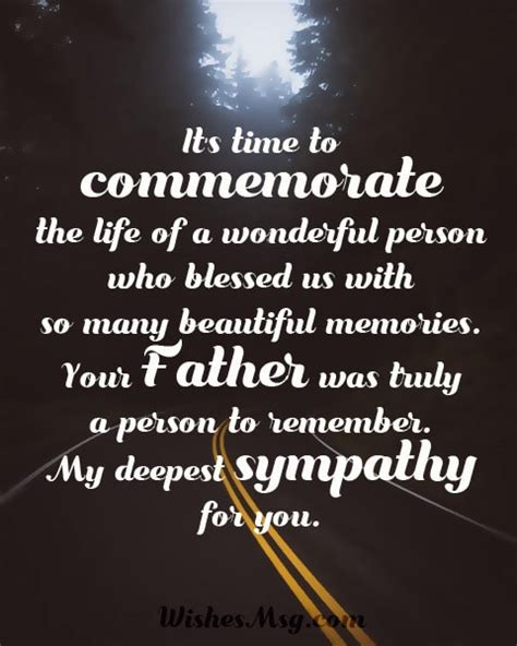 Condolence Messages On Death Of Father Sympathy Quotes Wishesmsg