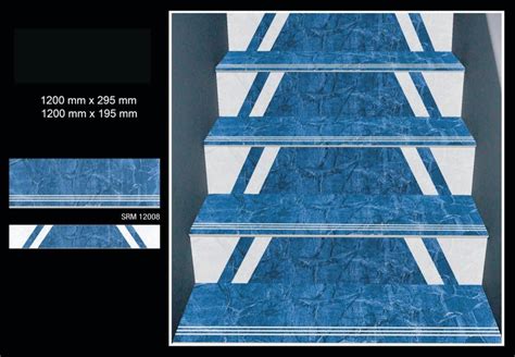 Porcelain Stairs Tile Thickness 8 10 Mm Size Medium At Rs 195