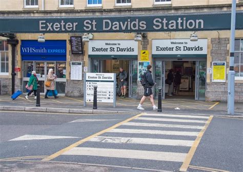 Exeter St Davids Train Station. Editorial Photography - Image of ...