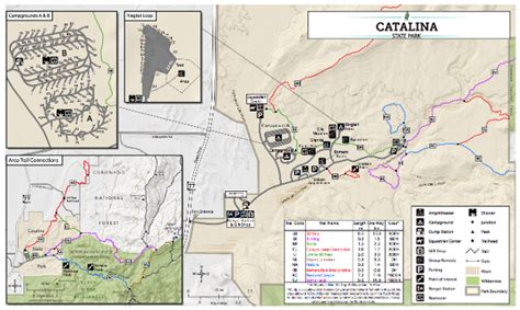 Catalina State Park Map | Islands With Names