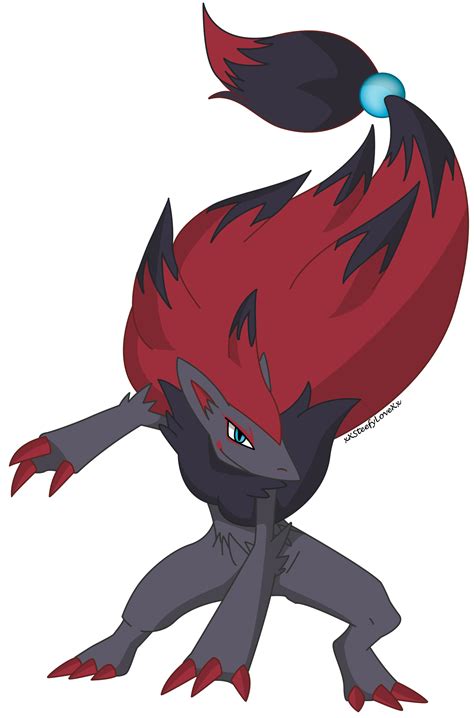 Zoroark Cool Pose By On Deviantart