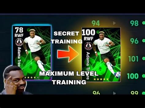 Nominating Contact Adama Traor Max Level Training Efootball