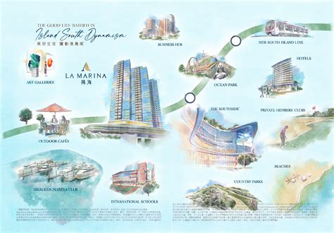 La Marina Map