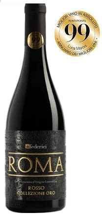 Vinho Tinto Federici Roma Collezione Oro 2021 Vinoteca São Paulo