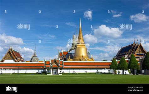 The Grand Palace In Bangkok Thailand Is A Majestic Thai Royal