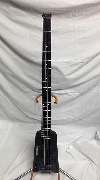 Steinberger L2 Left Handed 1982 Black Bass Guitar 565 Reverb