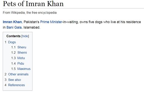 Imrans Pet Dogs Have Their Own Wikipedia Page Now