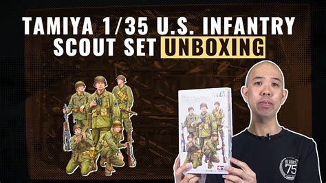 Tamiya U S Infantry Scout Set Unboxing Youtube