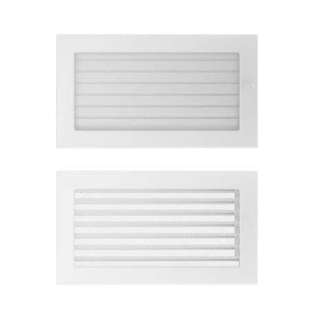 Grelha de Ventilação Branca Persiana 17x30cm MaisClima Aquecimento a