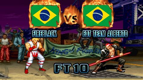 Real Bout Fatal Fury Fireblack Bra Vs Bra Fdt Team Alberto Rbff