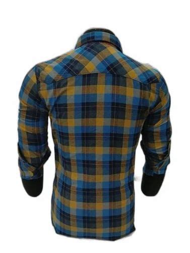 XL Men Cotton Check Shirt Formal Full Sleeves At Rs 525 In Bengaluru