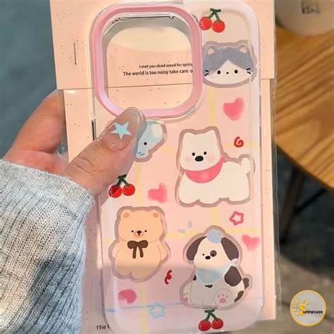 เคสนมใสลายลกสนขสดนารก เขากนไดกบ Infinix Smart Hot i