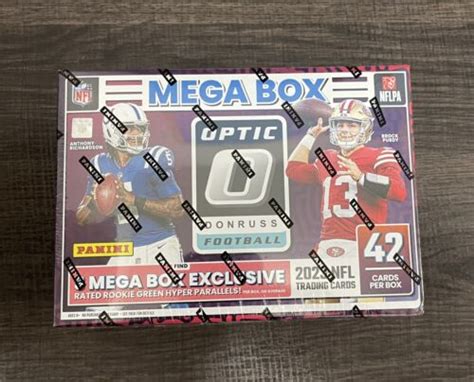 Panini Nfl Donruss Optics Football Trading Card Mega Box Target In