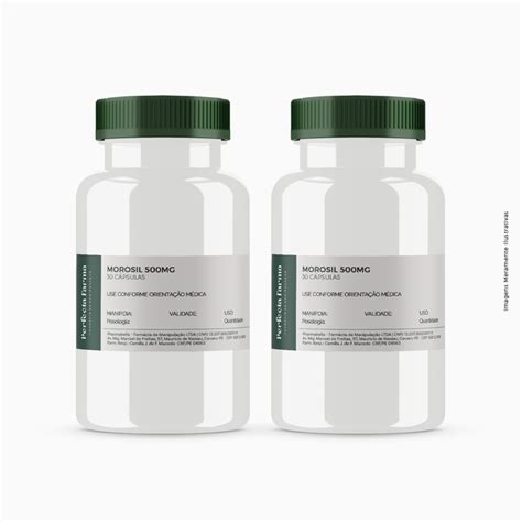 Morosil 500mg 2 Potes 30 Cap Cada