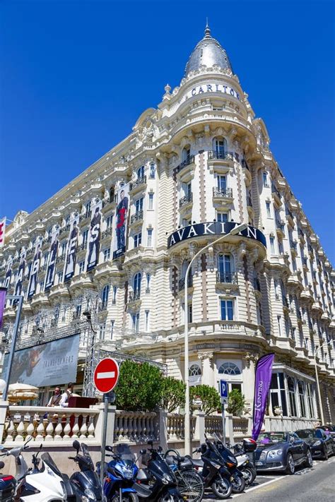 Intercontinental Carlton Cannes Hotel In Cannes Editorial Photo Image