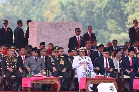 SBY Ikut Hadir Di Puncak HUT Ke 78 TNI Duduk Bareng Prabowo