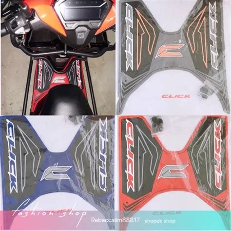 Ready Stock Motorcycle Rubber Matting For Honda Click I I V